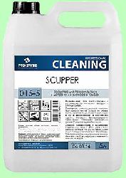 Для чистки труб SCUPPER  5л  гель для профилактики и чистки засоров труб  pH12  015-5