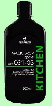 Для посуды MAGIC DROP Apple 500мл  конц. (1:200) умеренной пенности  pH7  031-05