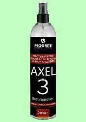 Пятновыводитель AXEL-3. Rust Remover  200мл  от пятен ржавчины, крови, марганцовки  pH1,5  046-02