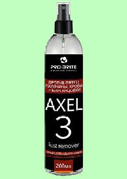Пятновыводитель AXEL-3. Rust Remover  200мл  от пятен ржавчины, крови, марганцовки  pH1,5  046-02