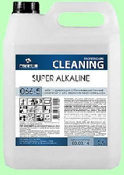 Отбеливатель SUPER ALKALINE  5л  концентрат (1:100) пенный дезинфицирующий хлорный после пожара pH12  066-5