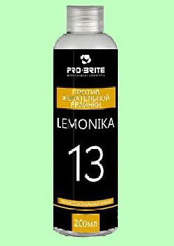 Пятновыводитель LEMONIKA  200мл  от пятен жевательной резинки, смолы, жиров, чернил, клея  pH7  068-02