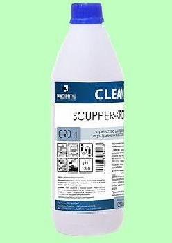 Для чистки труб SCUPPER-KROT  1л  для профилактики и чистки засоров труб  pH13  090-1