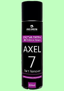 Пятновыводитель AXEL-7. Paint Remover  300мл  от пятен краски, паркетного лака, масла  Аэрозоль  pH7  104-03