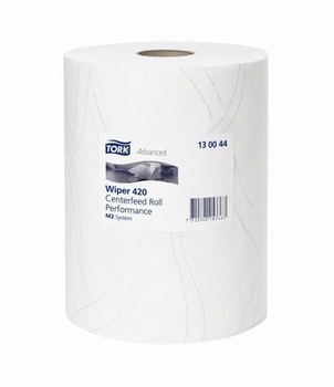 Полотенца для уборки: Полотенца рулонные TORK Advanced Wiper 420 Perfomance с ЦВ М2 System  370лист  2-сл  125/23,5  Белый 1/6