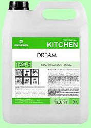 Для посуды DREAM  5л  концентрат-гель (1:250) пенный  с блеском стекла  pH8  162-5
