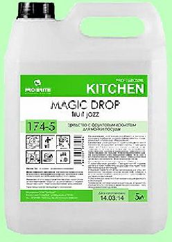 Для посуды MAGIC DROP Fruit Jazz 5л  концентрат (1:200) умеренной пенности  pH7  174-5