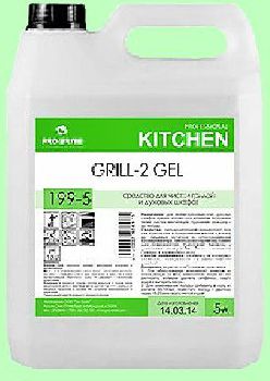 Для кухни GRILL-2 GEL  5л  гель чистка плит, грилей и духовых шкафов  t до 40°С  pH12  199-5