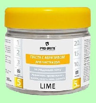 Паста чистящая для рук LIME  300мл  с абразивом  pH7  240-03