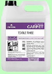 Для ковров ополаскиватель TEXTILE RINSE  5л  концентрат (1:30)   pH2  275-5