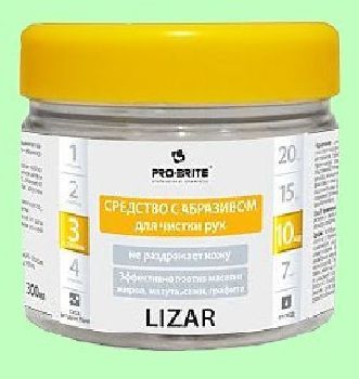 Паста чистящая для рук LIZAR  300мл  с абразивом  pH7  378-03