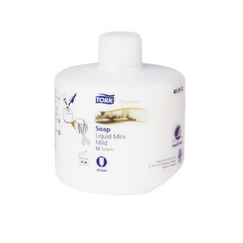 Жидкое мыло-крем TORK Premium 55 мини для рук S2 System  0,475л 1/8