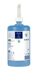 Жидкое мыло-гель для тела и волос TORK Premium 66 S1 System 1л 1/6