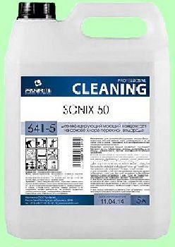 Для дезинфекции SONIX  50  5л  концентрат (1:400) обезжиривающий на основе перекиси водорода  pH5  641-5
