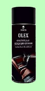 Полироль OLEX auto  400мл  чистящий кондиционер для кожи с блеском Аэрозоль  643-04
