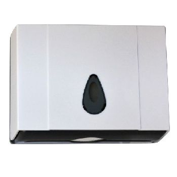 Диспенсер для листовых полотенец Z (1 пачка) в211*ш260*гл100мм пластик с ключом
