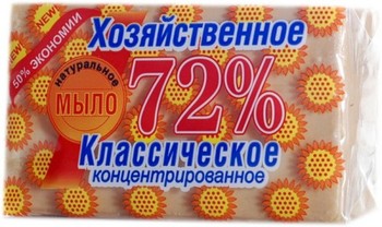 Мыло хозяйственное 72% 150г АИСТ Классическое 1/60