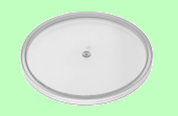 Контейнер: Крышка для контейнера круглого для горячих блюд 180, 200, 250, 350, 500мл d=143мм "Перинт" 1/600